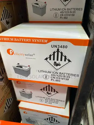 200ah Felicity Lithium Battery 12v 2.56kwh