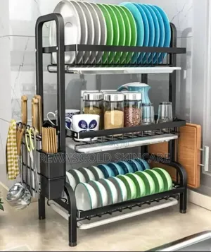 3 Layer Plate Rack