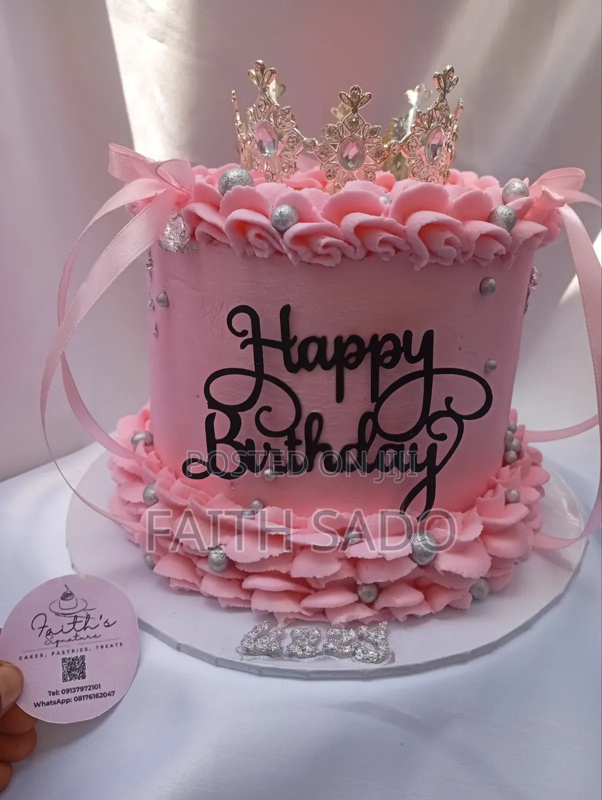 Birthday Cake (6inches Double Layers)