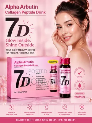 Glow From Within With 7d Alpha Arbutin Collagen Peptide Drink