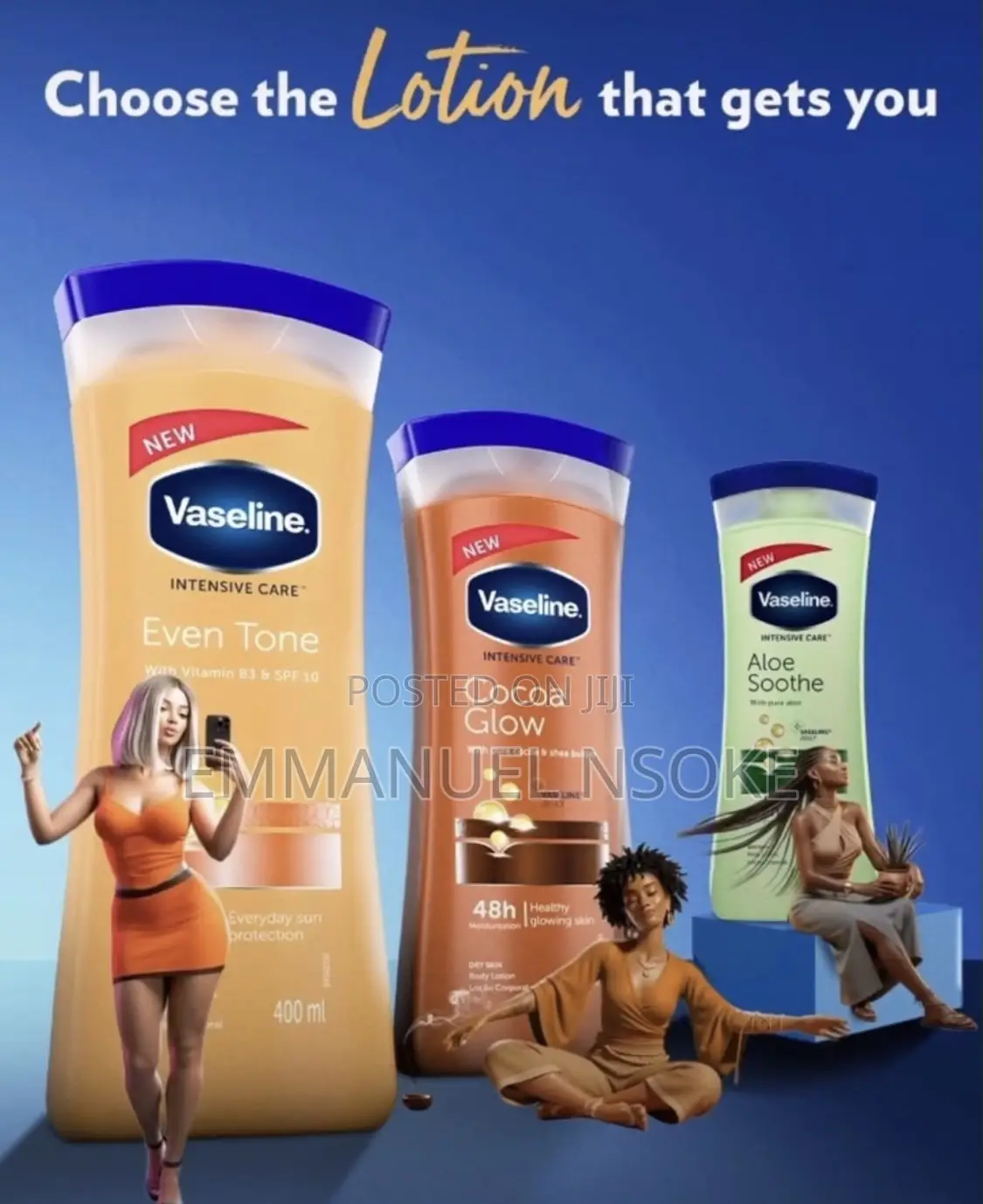 Vaseline Body Lotion 400ml