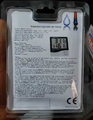 Digital Thermometer and Humidity Meter