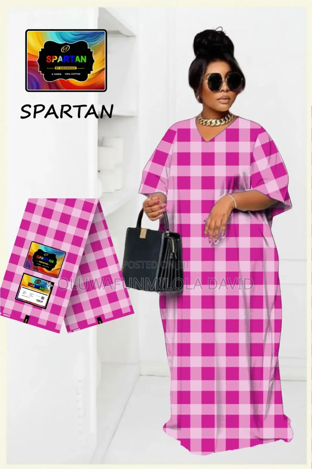 Ankara Bubu Kaftan Dress