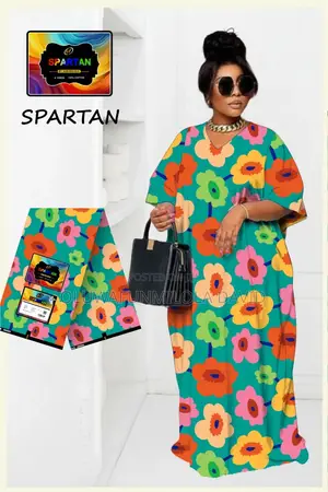 Ankara Bubu Kaftan Dress