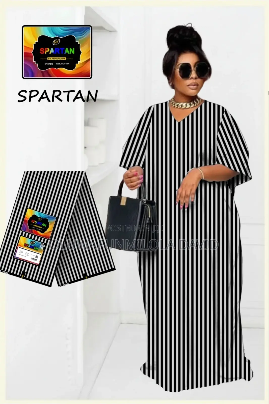 Ankara Bubu Kaftan Dress