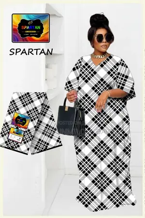 Ankara Bubu Kaftan Dress
