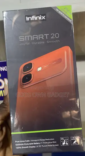 New Infinix Smart 20 128 GB Black