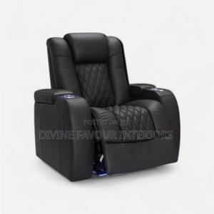 Electric Massage Recliner Cinema Sofa Chair - Black