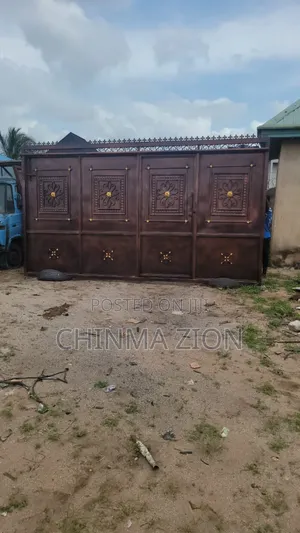 Simple and Classy Wrought Iron Gate