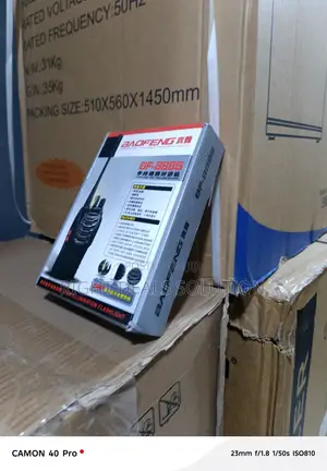 Heavy-Duty Baofeng Radio for Industrial Operations