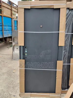 3ft Steel Black "New Design " Door.