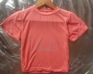 Short Sleeve Basic Crop Top