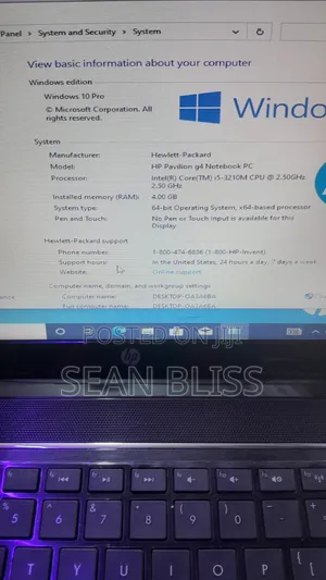 Laptop HP Pavilion G4 4GB Intel Core i5 HDD 750GB