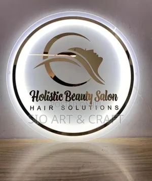 Saloon Interior Logo