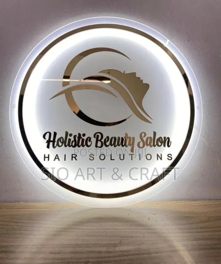 Saloon Interior Logo