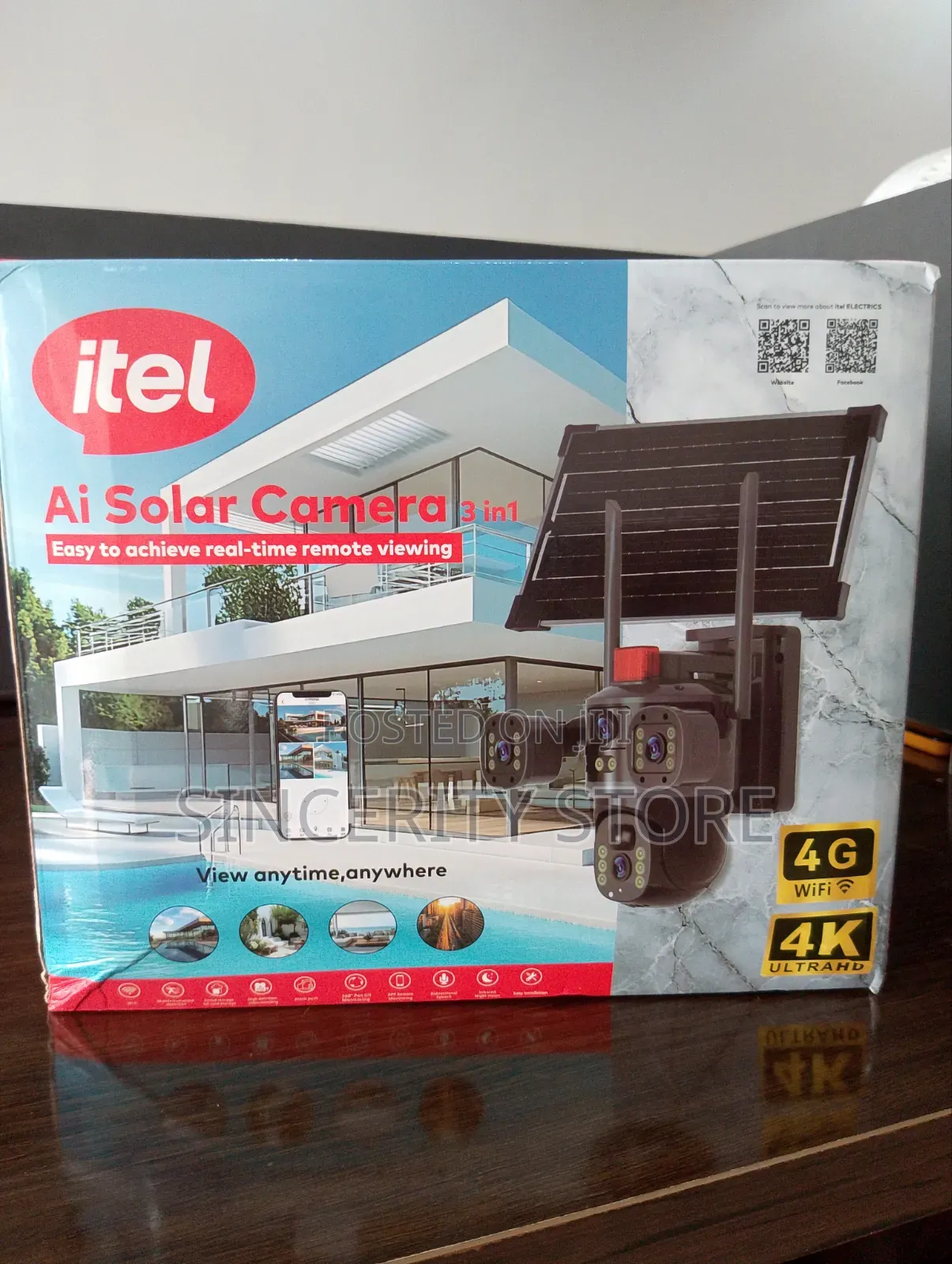 Itel Solar Camera