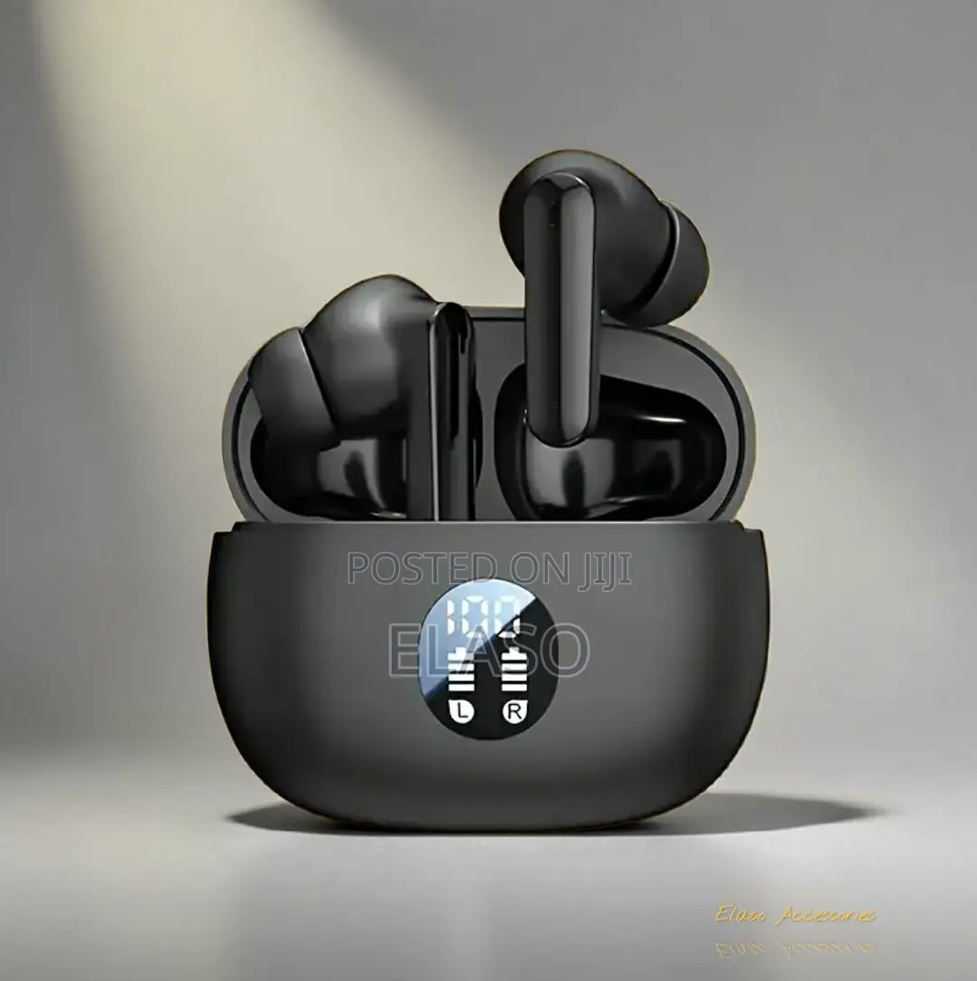Touch Control Wireless Earbuds With Led Display