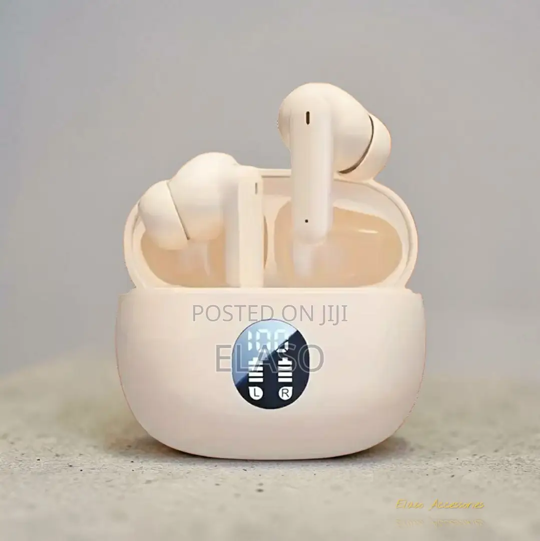 Touch Control Wireless Earbuds With Led Display