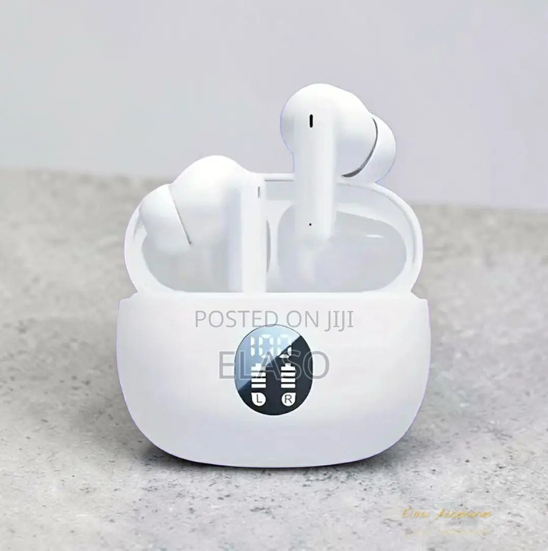 Touch Control Wireless Earbuds With Led Display