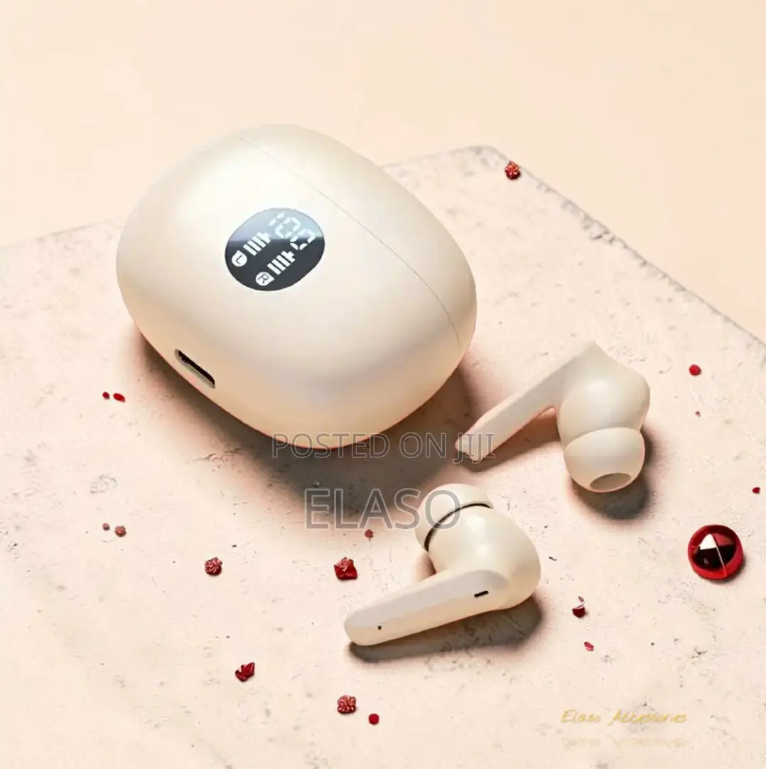 Touch Control Wireless Earbuds With Led Display