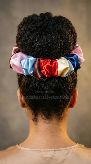 Oversized Multicolour Scrunchie That Makes Your Bum Look Fuller