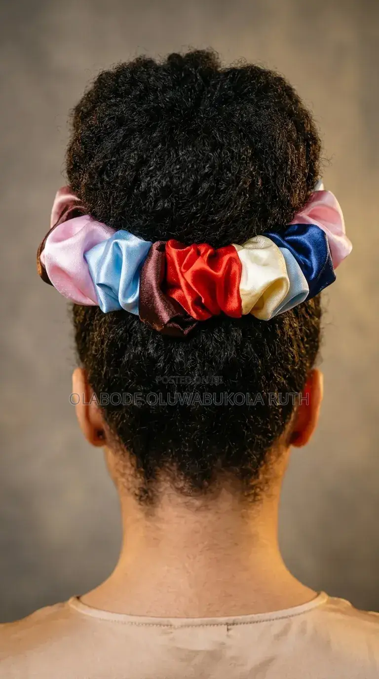 Oversized Multicolour Scrunchie That Makes Your Bum Look Fuller