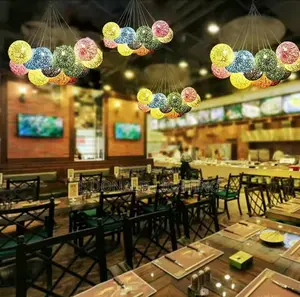 15 Balls Colorful Chandelier