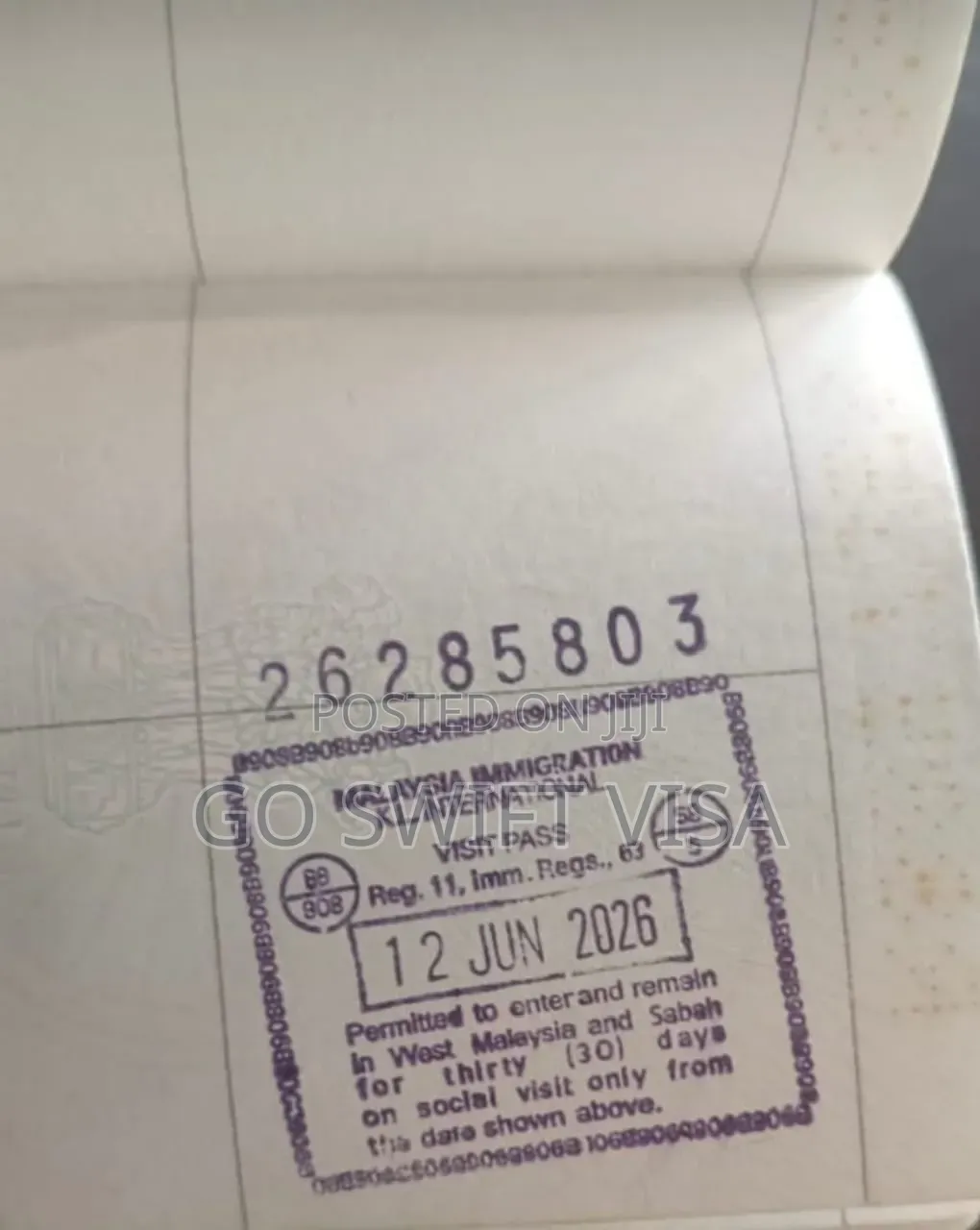 Malaysia Visa 100% Guarantee