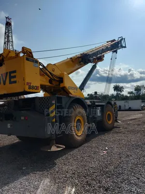 Clean Grove Rt880e Rough Terrain Crane (80-Ton) – Direct Sale