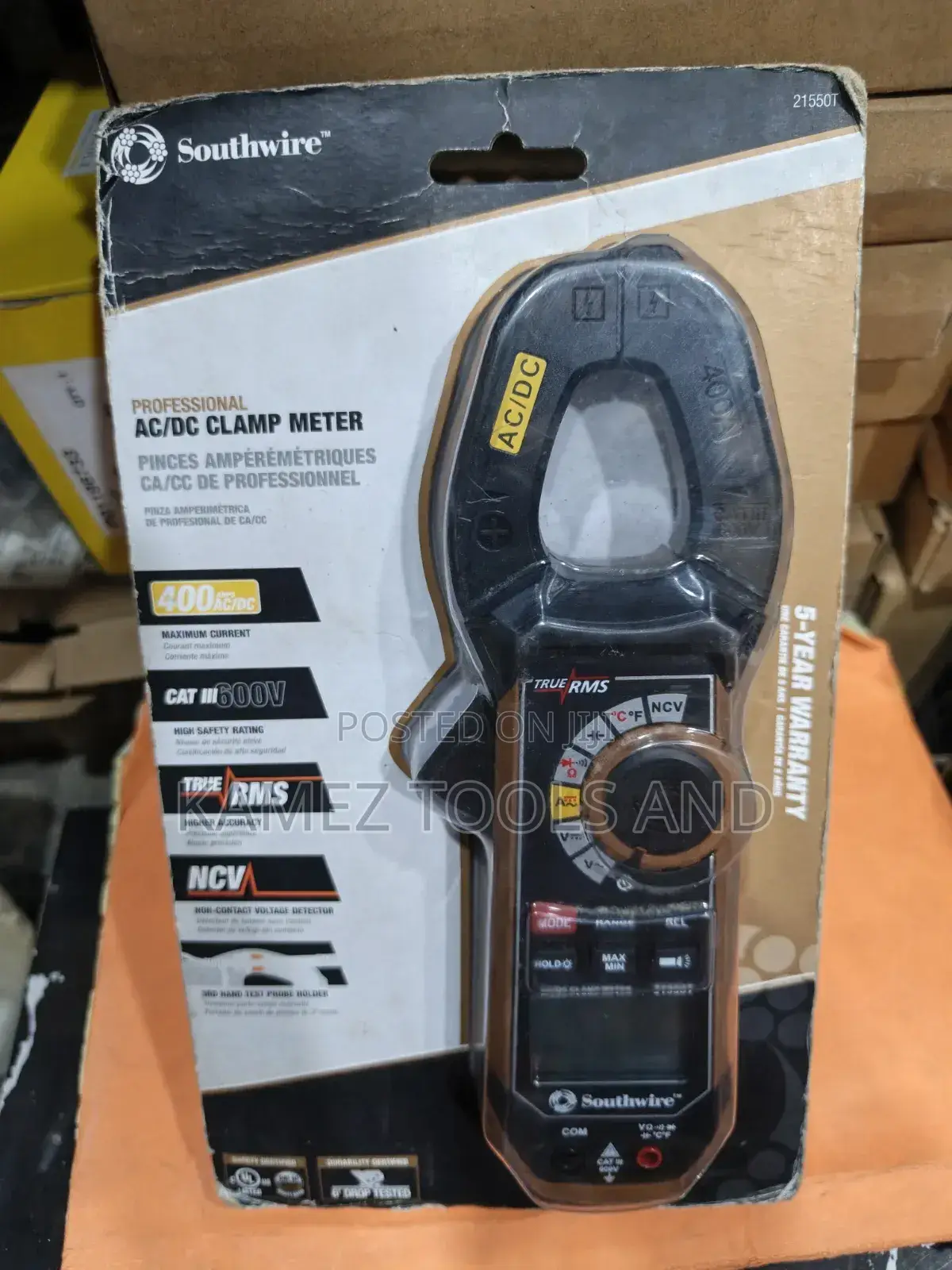 Southwire 21550t Ac/Dc Digital Clamp Meter