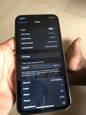 Apple iPhone X 64 GB White