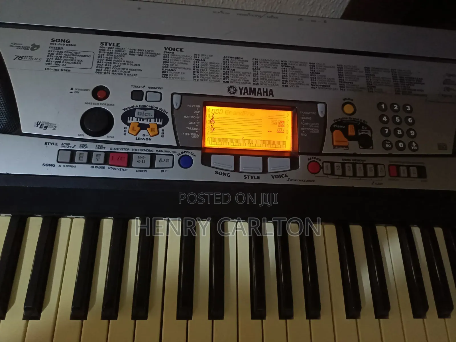 Yamaha Electric Piano PSR E203