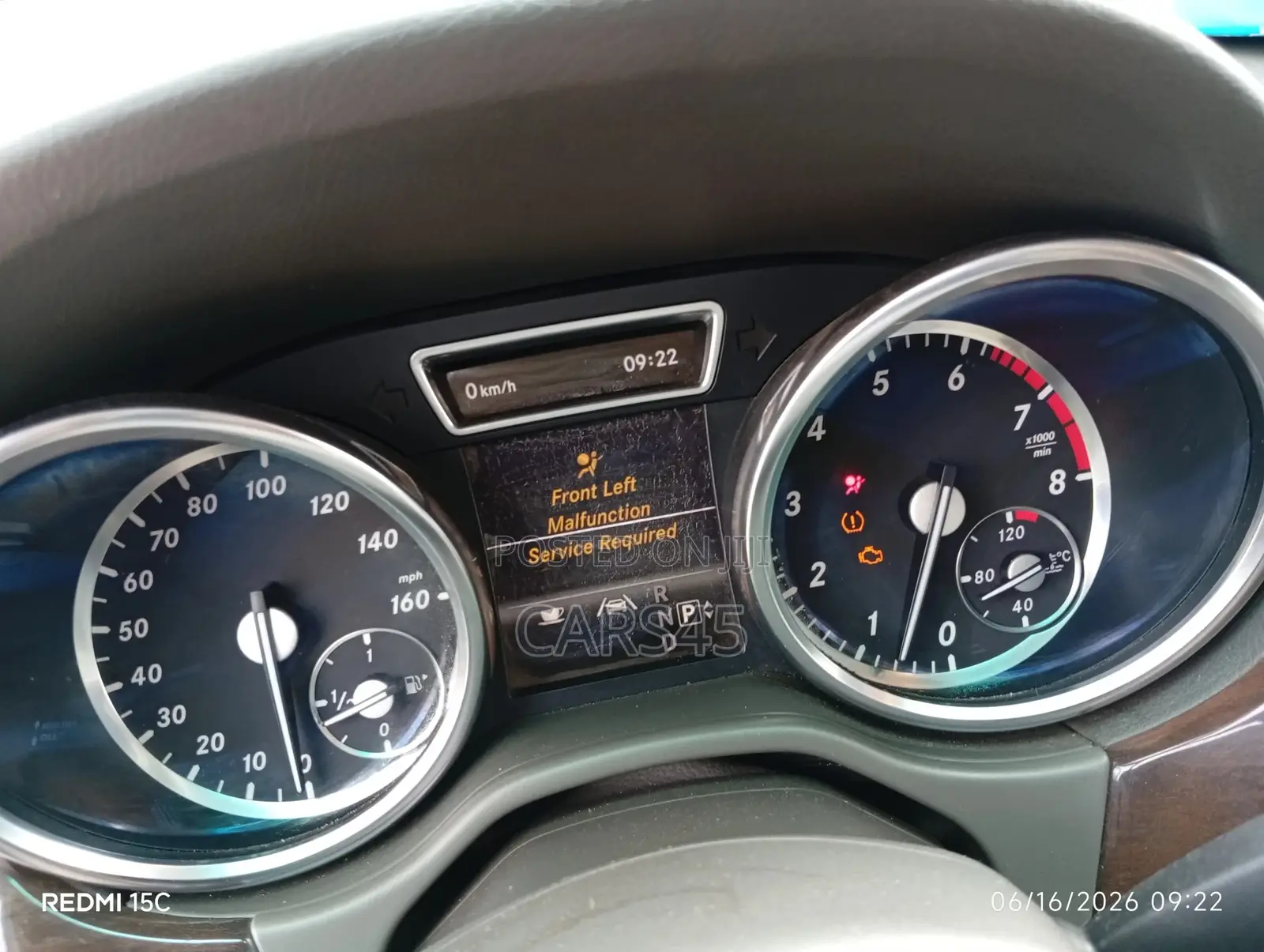 Mercedes-Benz M Class 2010 Brown