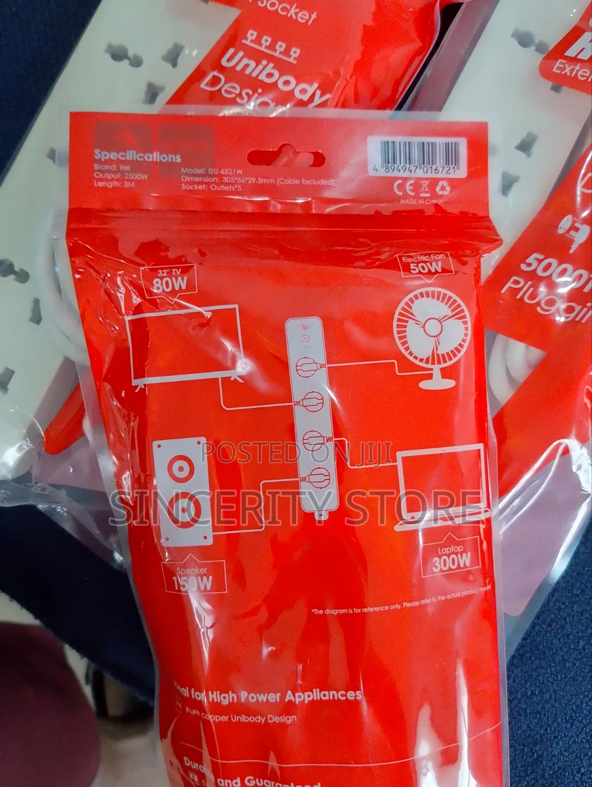 5 Ways Itel Extension Sockets (3m)