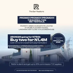Green Haven Estate Promo Sales Going For - 250sqm