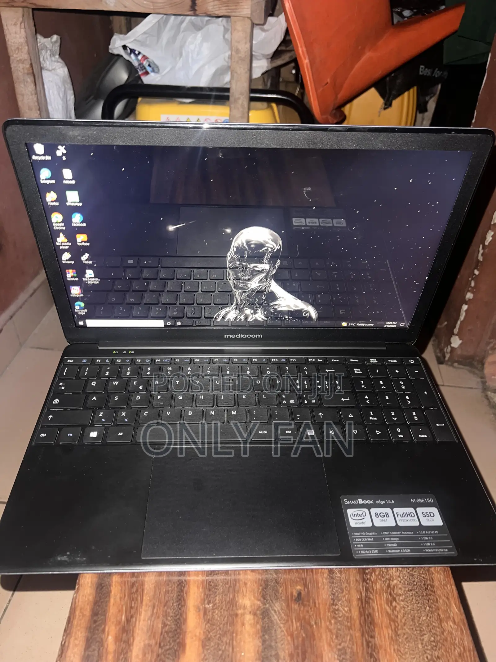 Laptop Multicom 8GB HDD+SSD 256GB