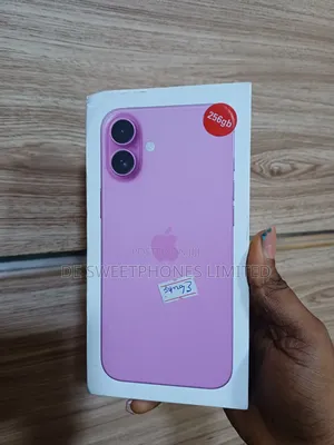 New Apple iPhone 16 Plus 256 GB Pink