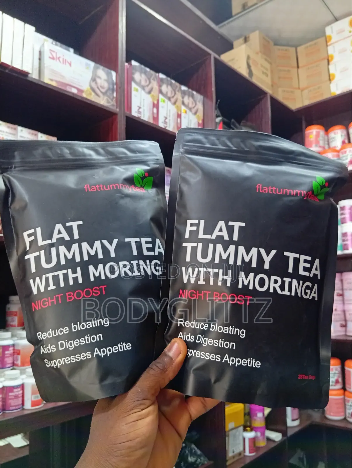 Flat Tummy With Moringa Tea