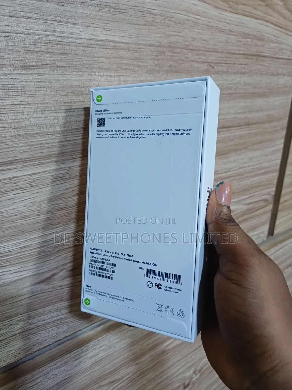 Apple iPhone 15 Plus 256 GB Blue