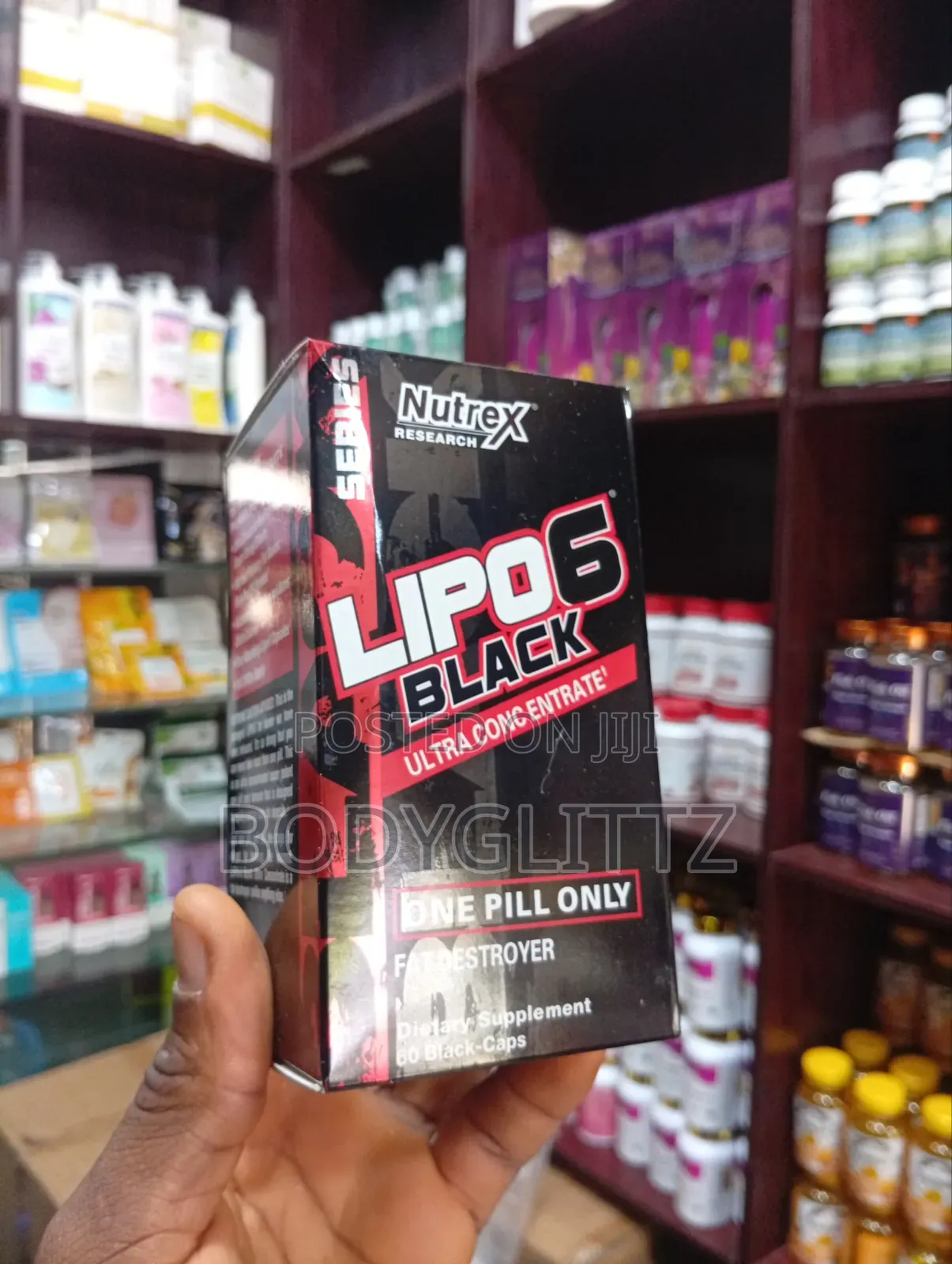 Lipo 6 Black Concentrate Capsules (Nutrex)