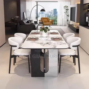 6 Seaters Contemporary Dining Table