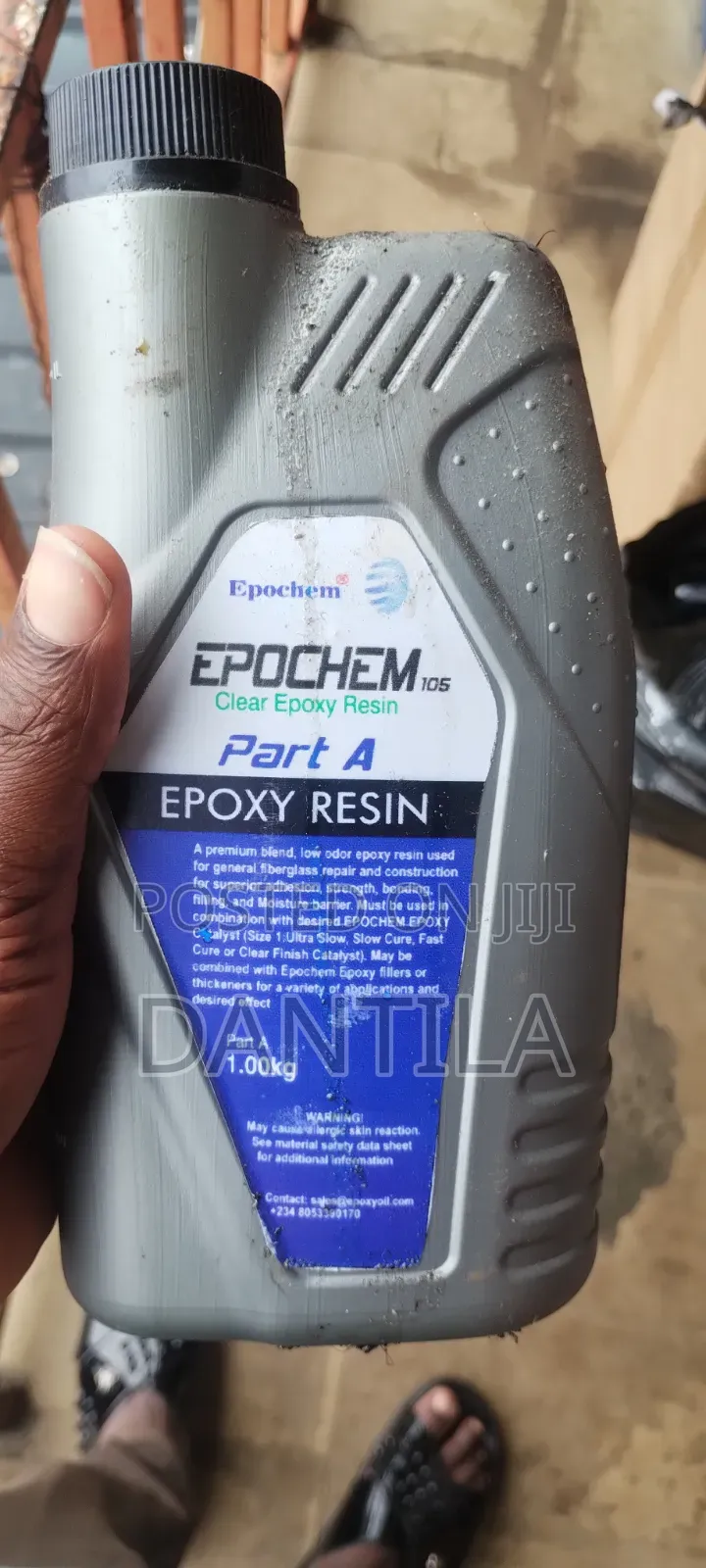 Clear Epoxy Resin Epochem 105 Catalyst (Part a and B)