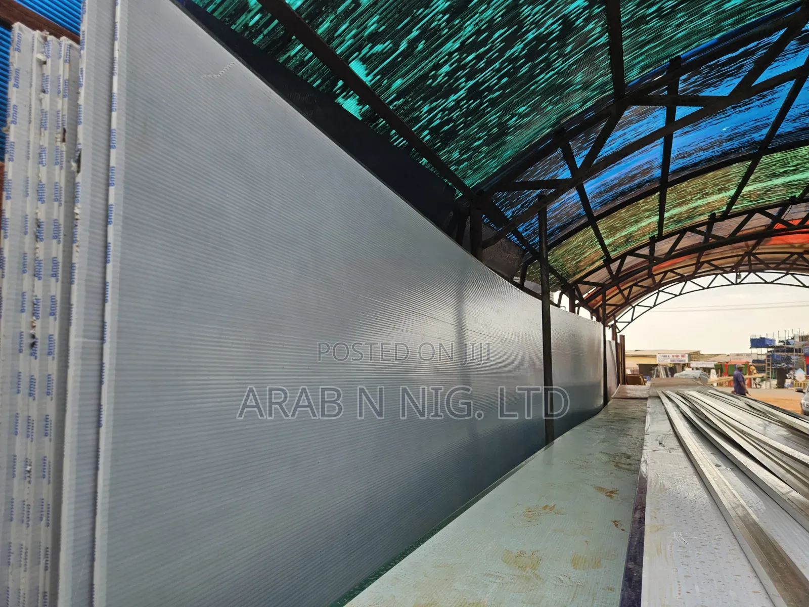 Double Layer Skylight Polycarbonate Roof Sheet