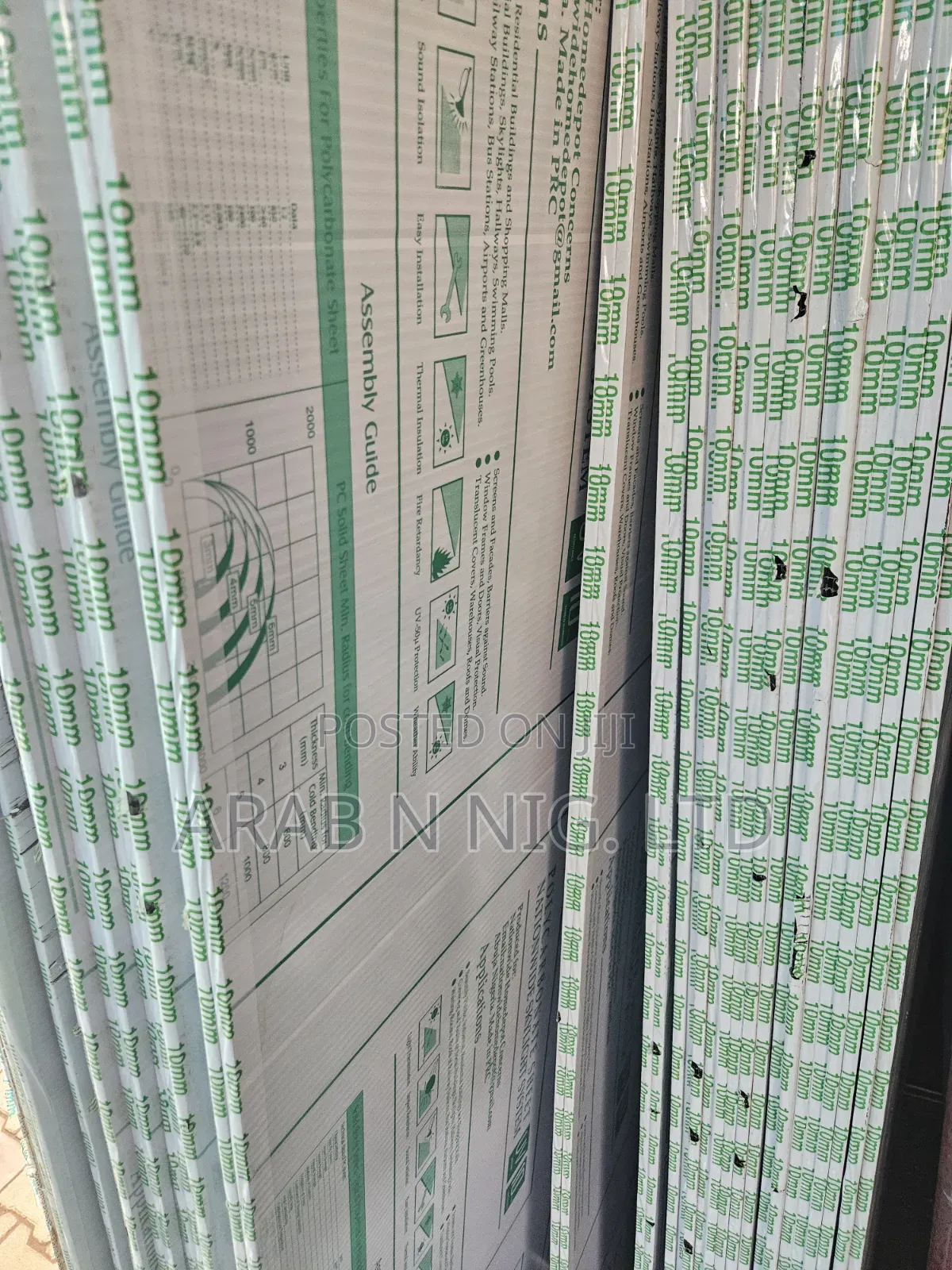 Double Layer Skylight Polycarbonate Roof Sheet