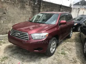 Toyota Highlander 2008 Red