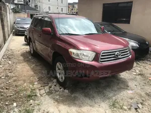 Toyota Highlander 2008 Red