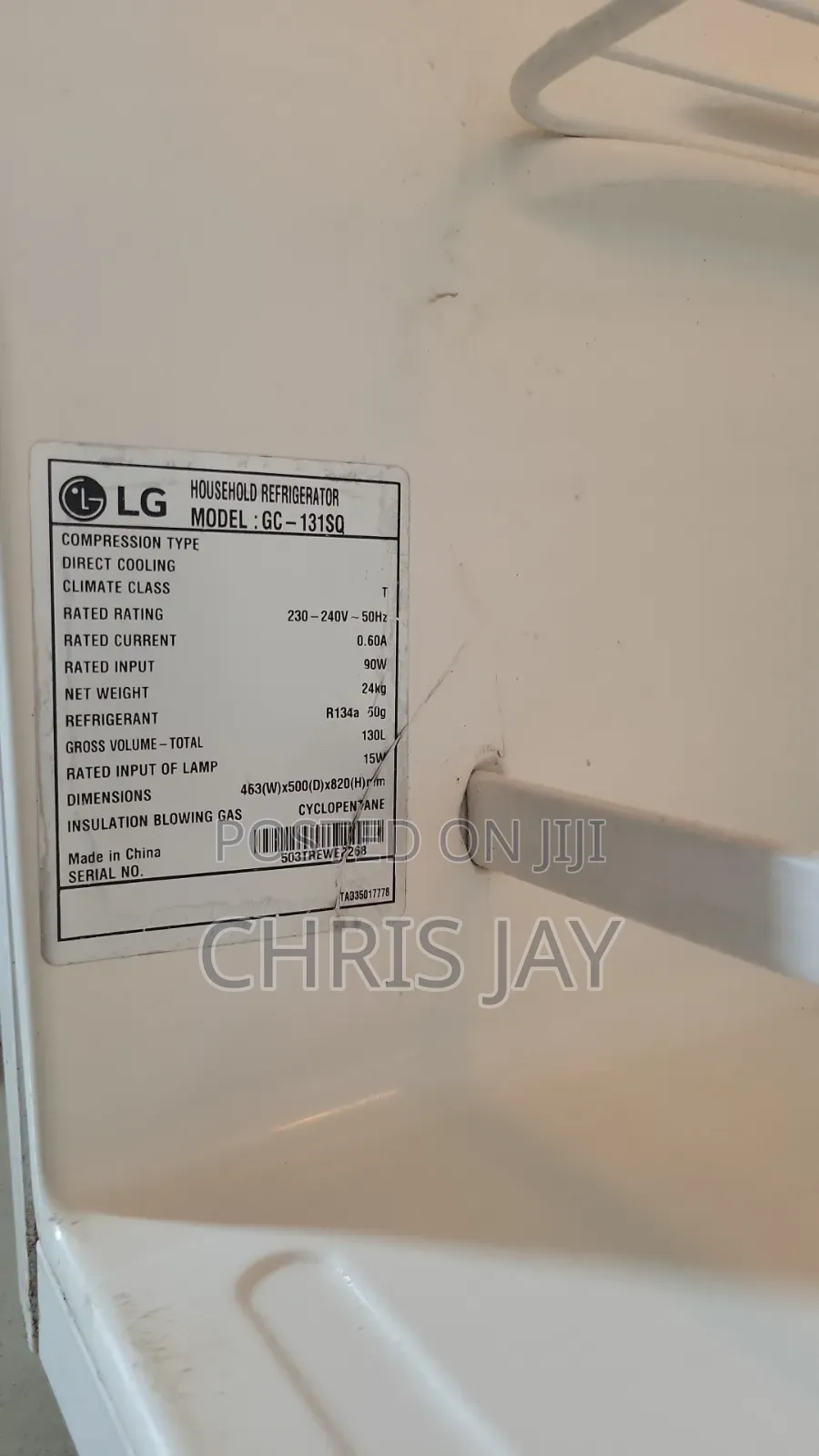 Lg Household Tabletop Refrigerator.