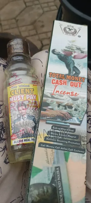 Client Must Pay Perfume With Total Money Cash Incense