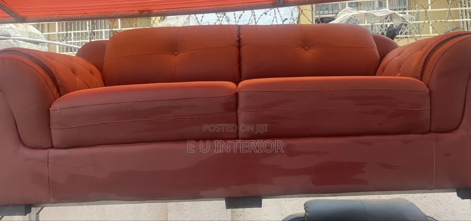 Leather Living Room Sofa