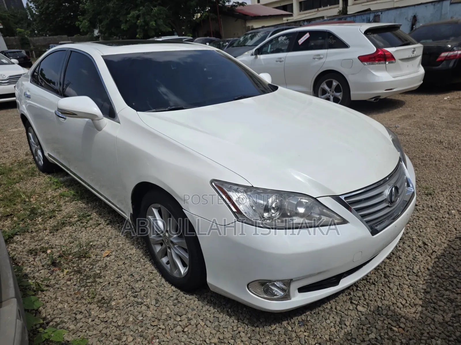 Lexus ES 2012 White